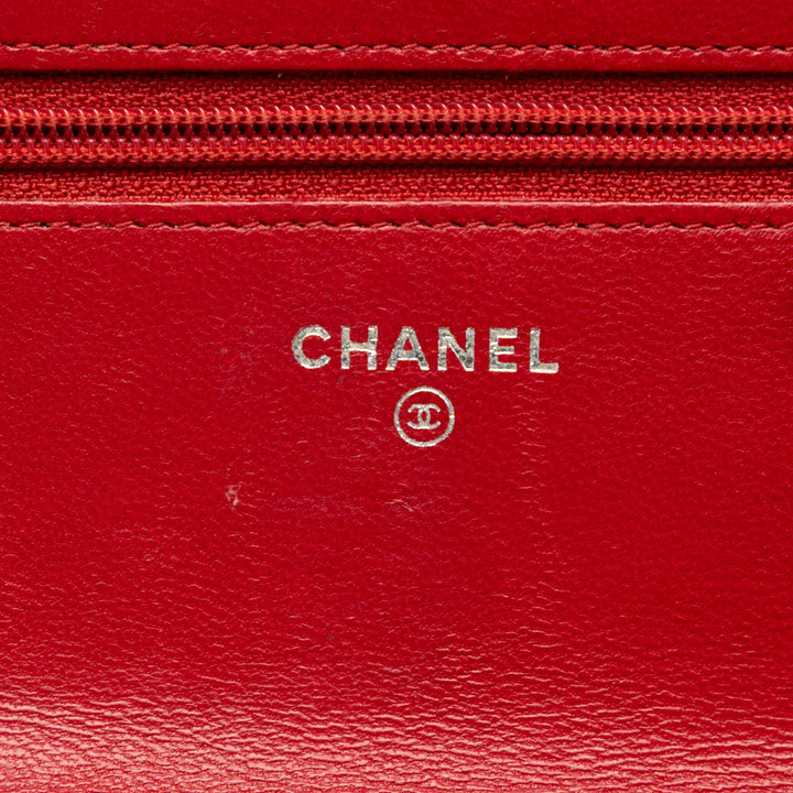 Chanel Matelassé Cuir d’agneau Boy Wallet on Chain