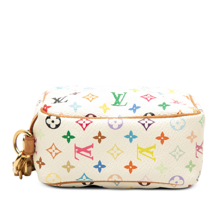 Louis Vuitton Trousse Wapity Monogram Multicolore Blanc – vue 3 – GABY PARIS