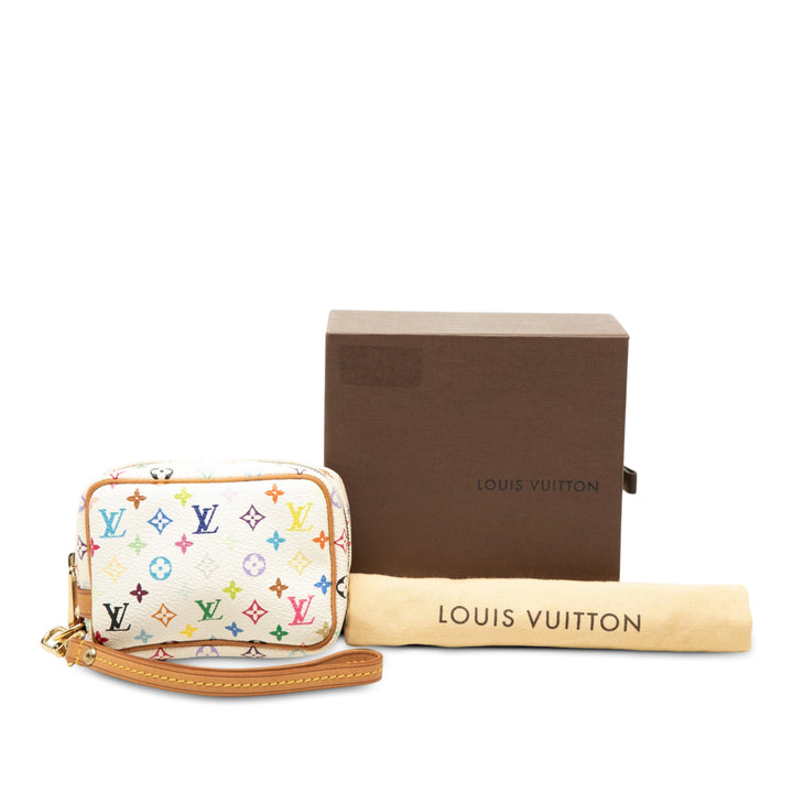 Louis Vuitton Trousse Wapity Monogram Multicolore Blanc – vue 7 – GABY PARIS