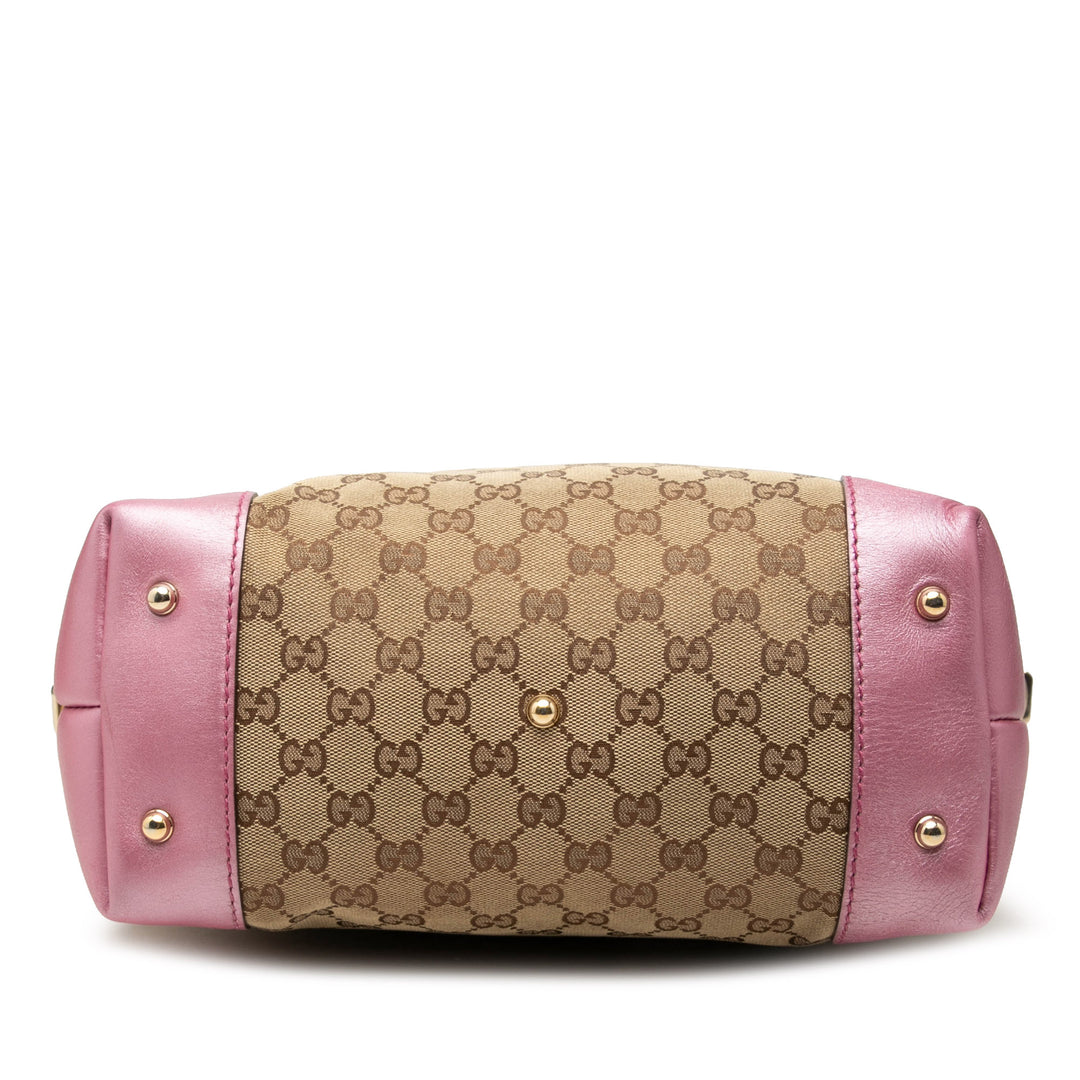 GG Heart Bit Sac Beige