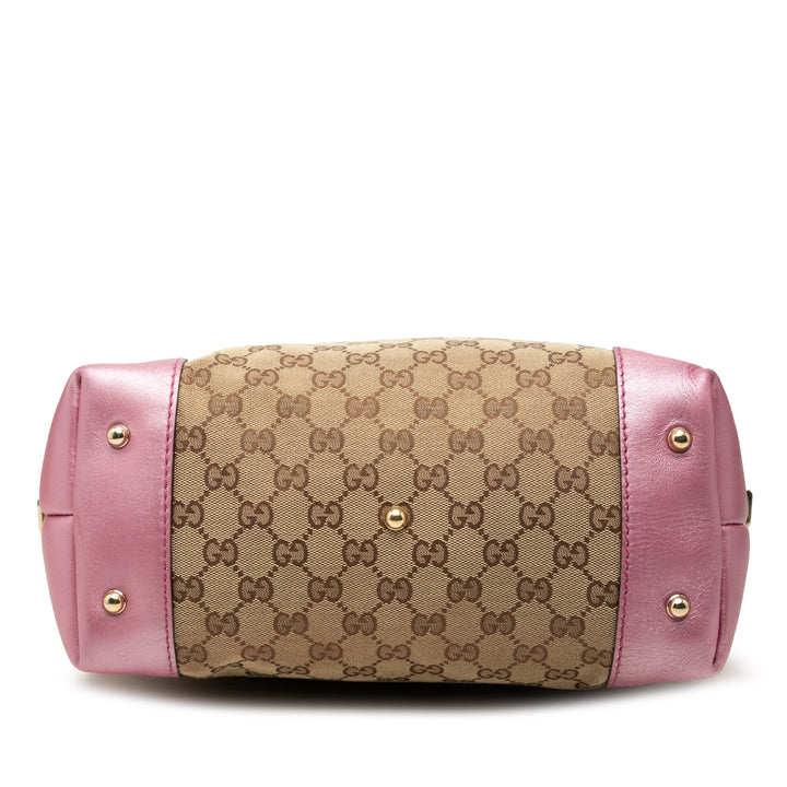 GG Heart Bit Sac Beige