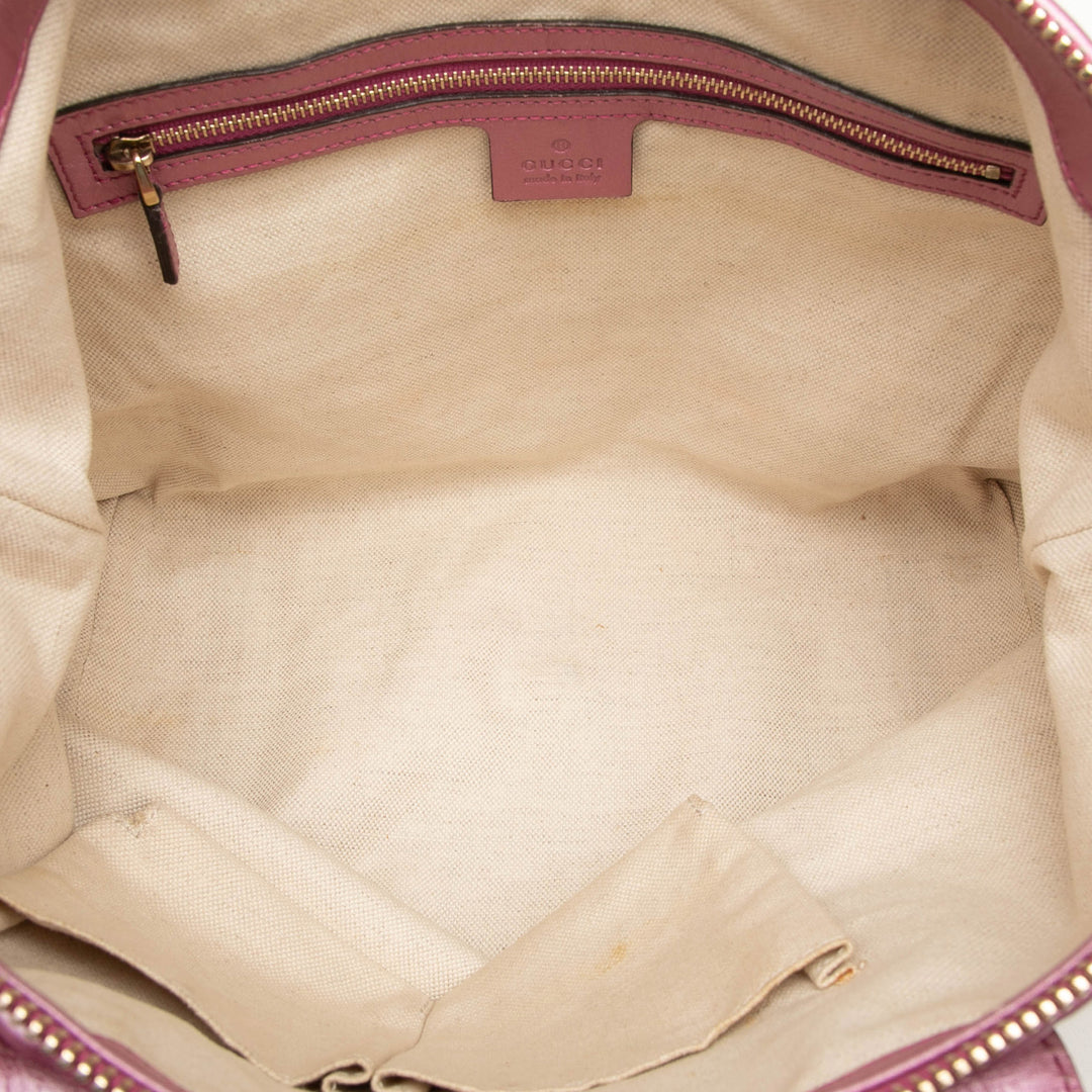 GG Heart Bit Sac Beige