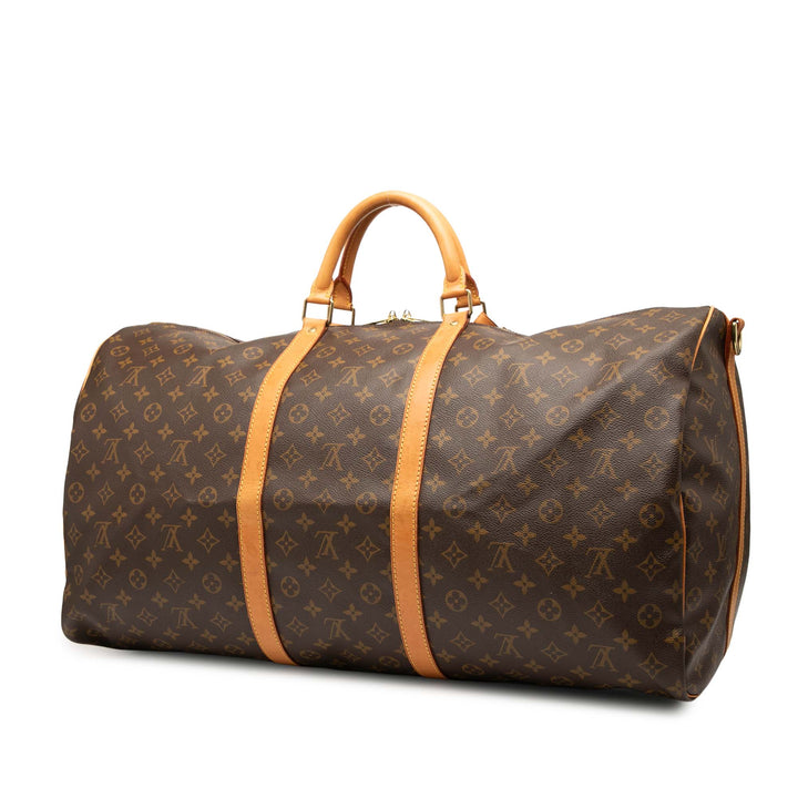 Louis Vuitton Monogram Keepall Bandouliere 60
