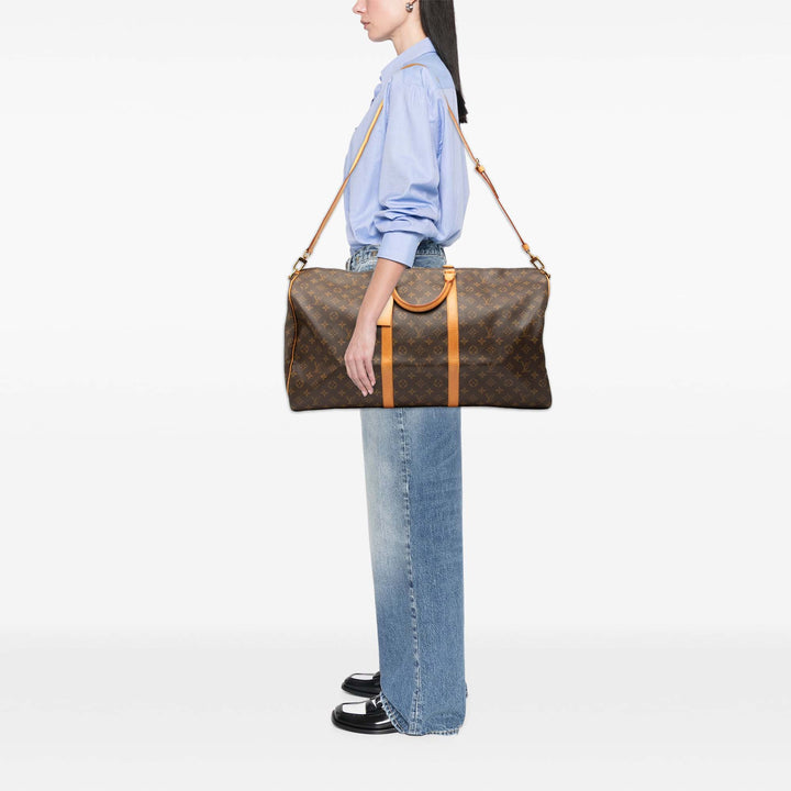 Louis Vuitton Monogram Keepall Bandouliere 60