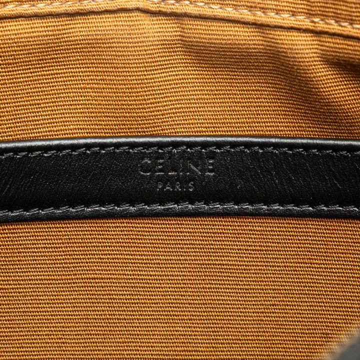 Triomphe Coated Canvas Logo Crossbody Brown - Gaby Paris