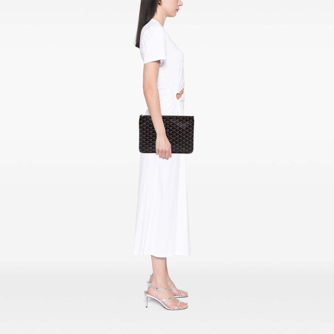 Goyardine Senat MM Black - Gaby Paris