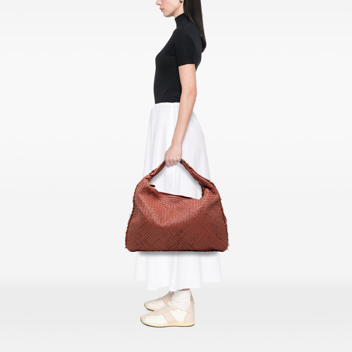 Bottega Veneta Large Nappa Intrecciato Veneta Hobo