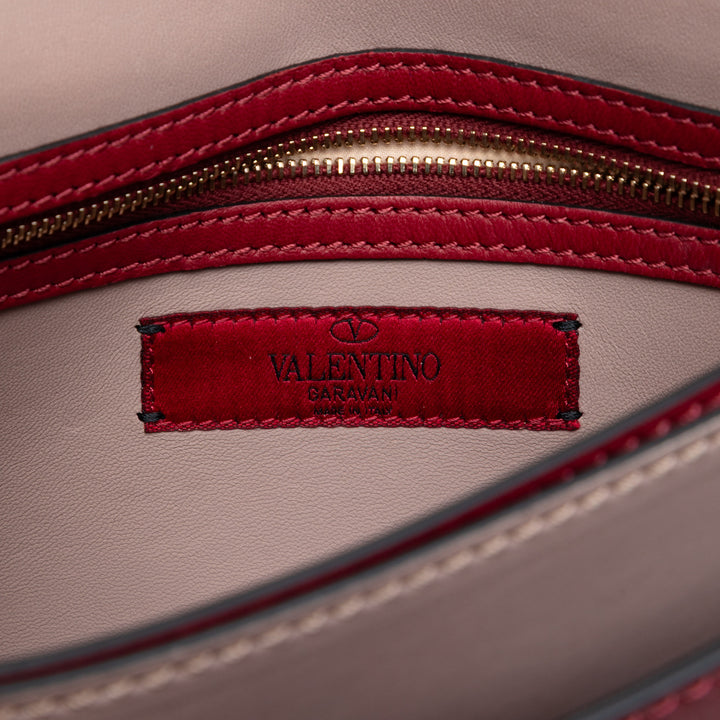 Valentino Nappa Rockstud Wristlet Pochette