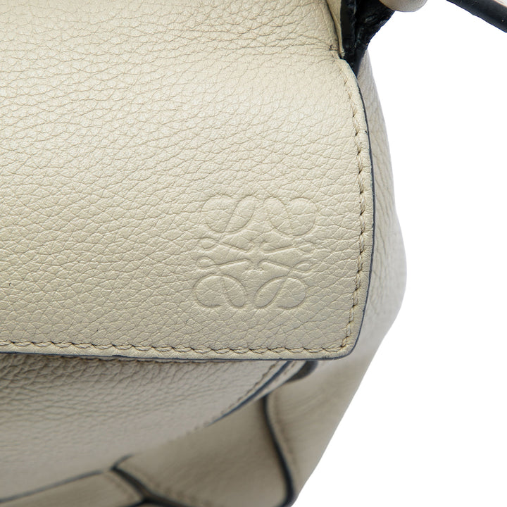 LOEWE Sac à main Puzzle Petit Cuir de veau Marron – vue 5 – GABY PARIS