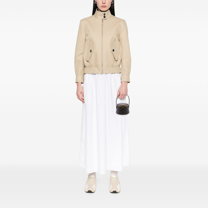 Celine Triomphe Coated Toile Triomphe Nina Minaudiere Bag Marron