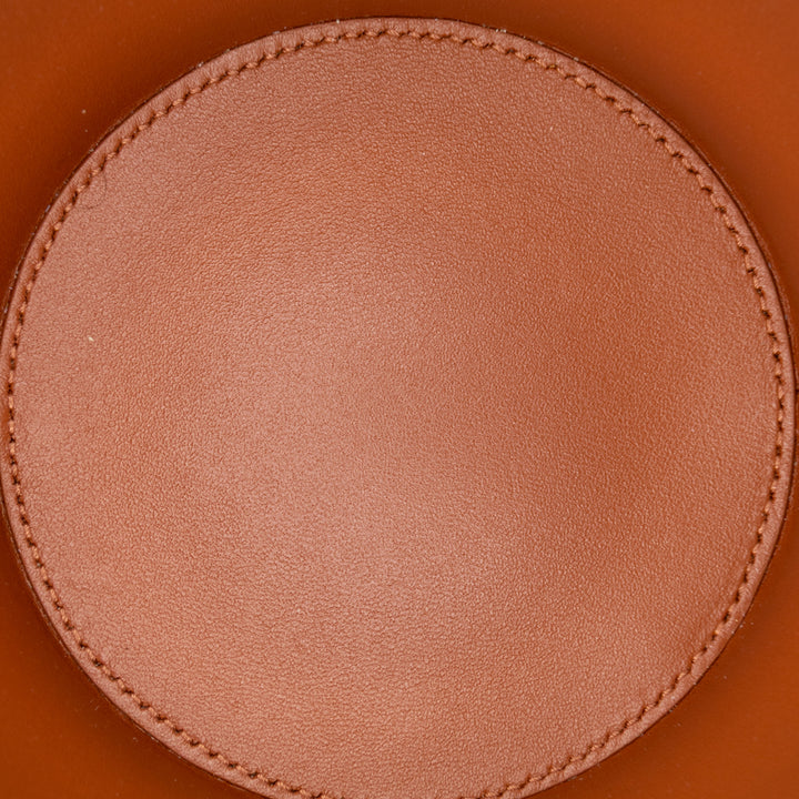 Celine Triomphe Coated Toile Triomphe Nina Minaudiere Bag Marron