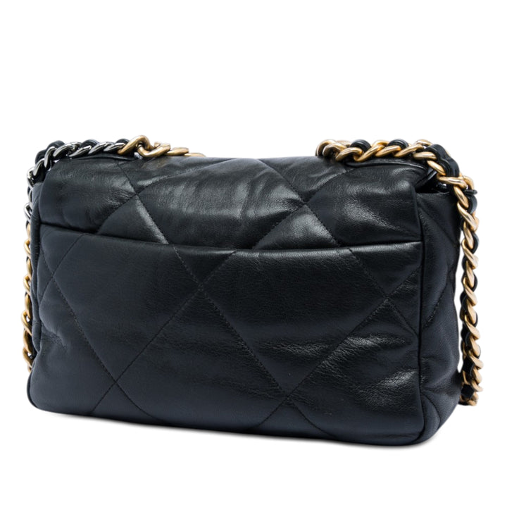 Chanel Medium Cuir d’agneau 19 à rabat