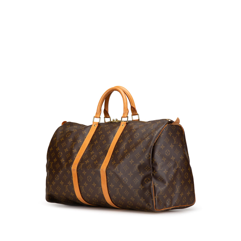 Monogram Keepall 50 Brown - Gaby Paris