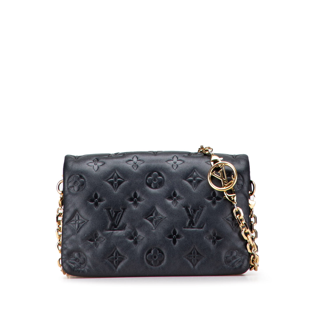 Louis Vuitton Monogram embossé Pochette Coussin