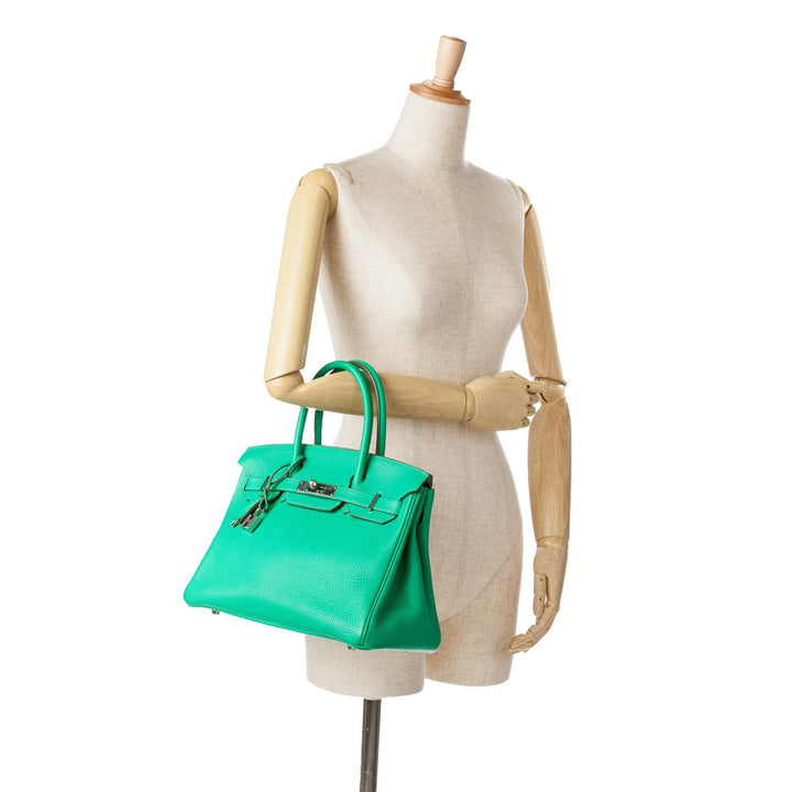 Togo Birkin Retourne 30 Green - Gaby Paris