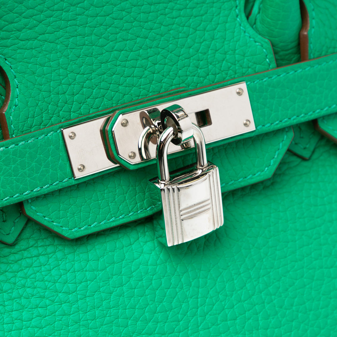 Hermès Togo Birkin Retourne 30 Green - GABY PARIS