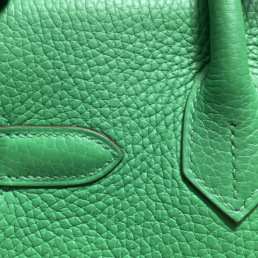 Hermès Togo Birkin Retourne 30 Green - GABY PARIS