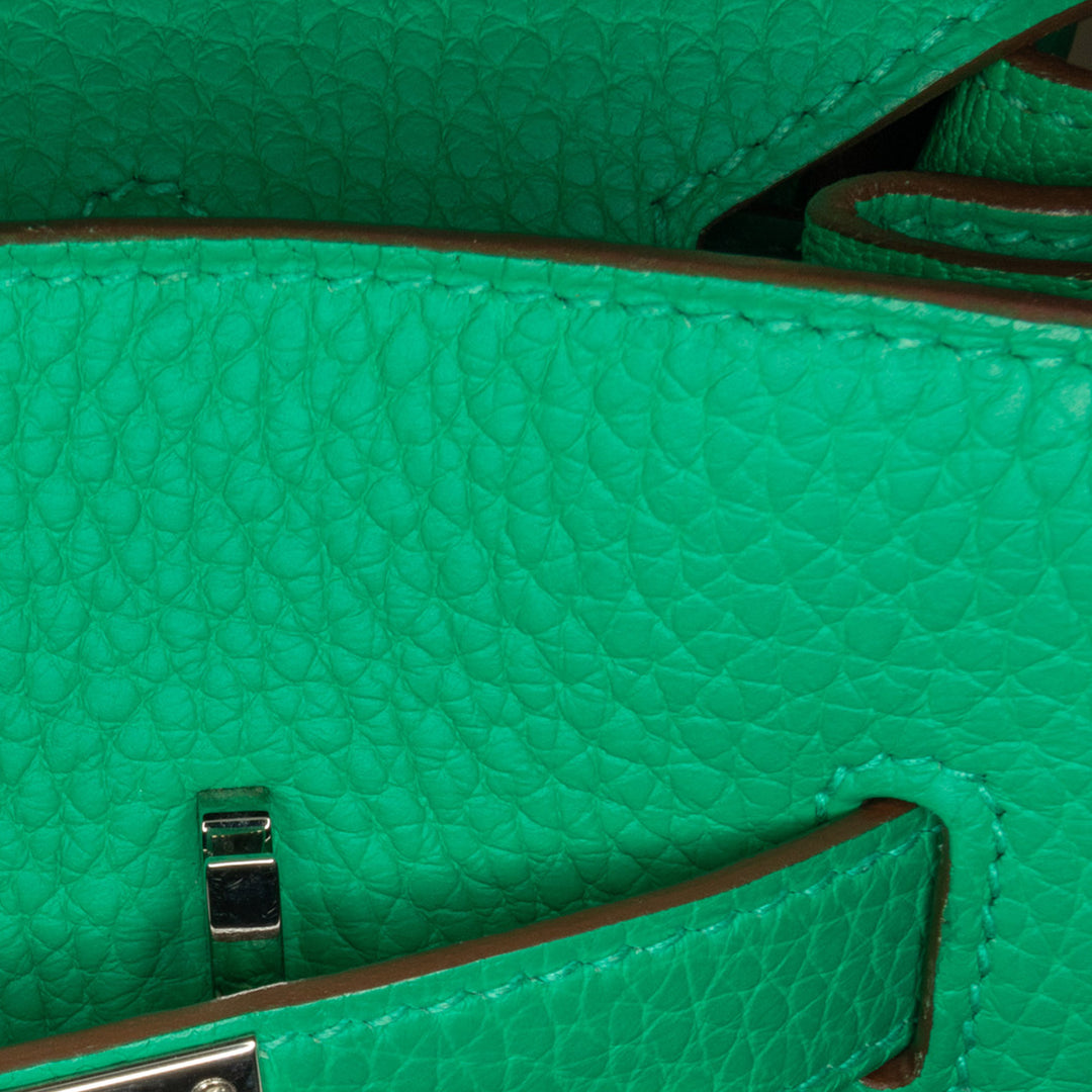 Hermès Togo Birkin Retourne 30 Green - GABY PARIS