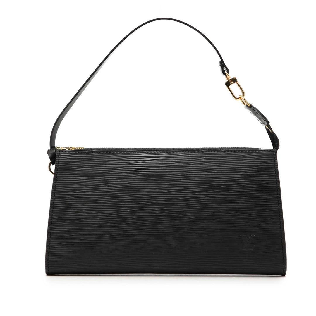 Louis Vuitton Pochette Accessoires Épi Noir – vue principale – GABY PARIS