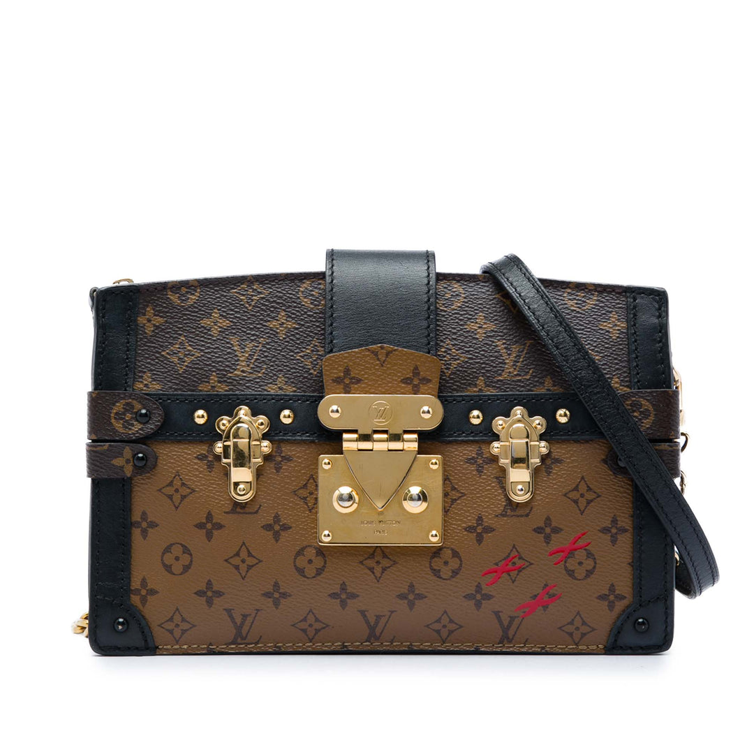 Trunk Pochette Monogram Reverse Marron