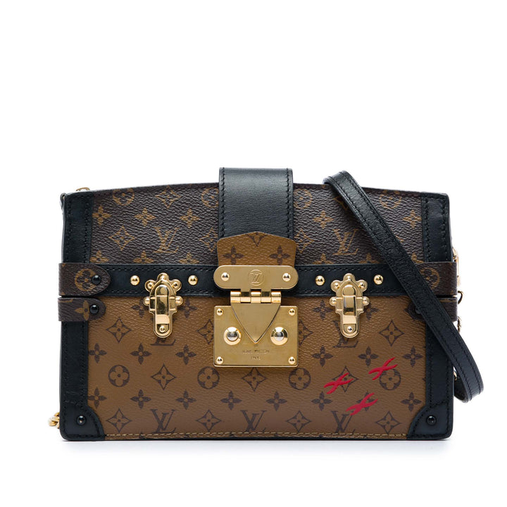 Trunk Pochette Monogram Reverse Marron