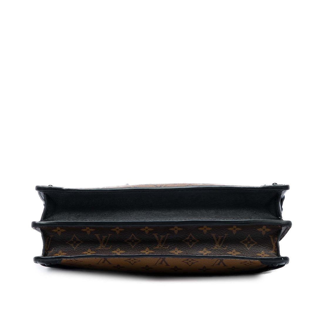 Trunk Pochette Monogram Reverse Marron