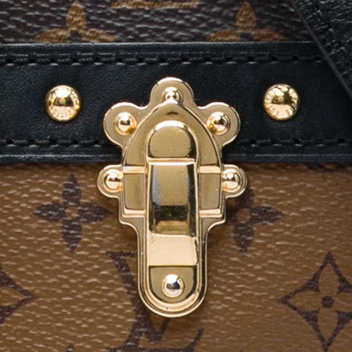 Trunk Pochette Monogram Reverse Marron