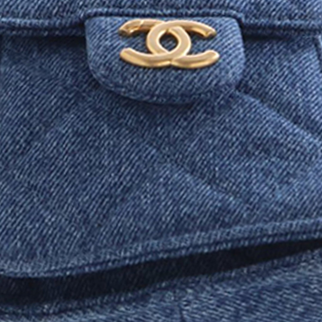 Chanel Mini Matelassé Jean 25 Hobo