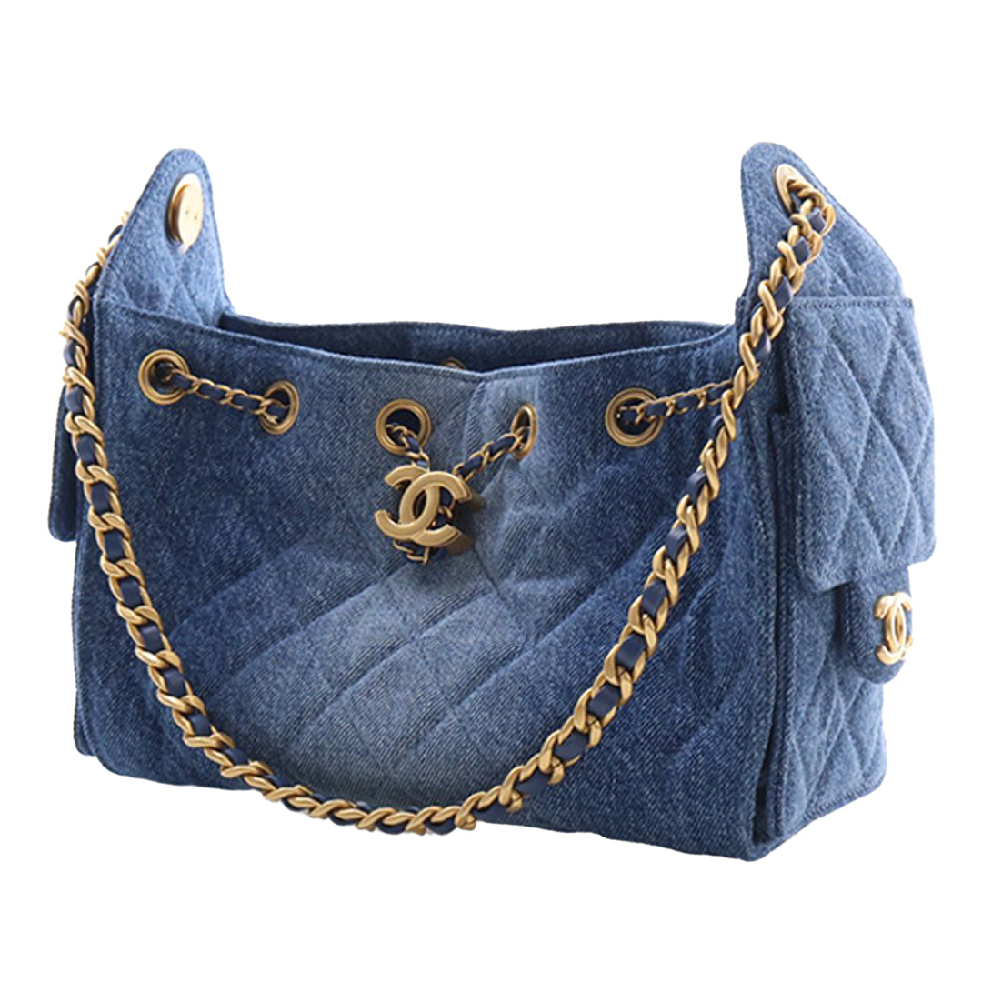 Chanel Mini Matelassé Jean 25 Hobo