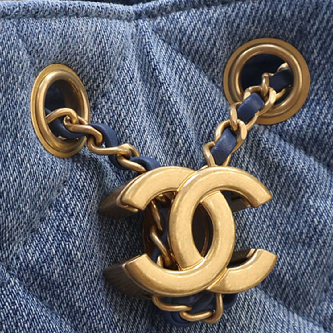 Chanel Mini Matelassé Jean 25 Hobo