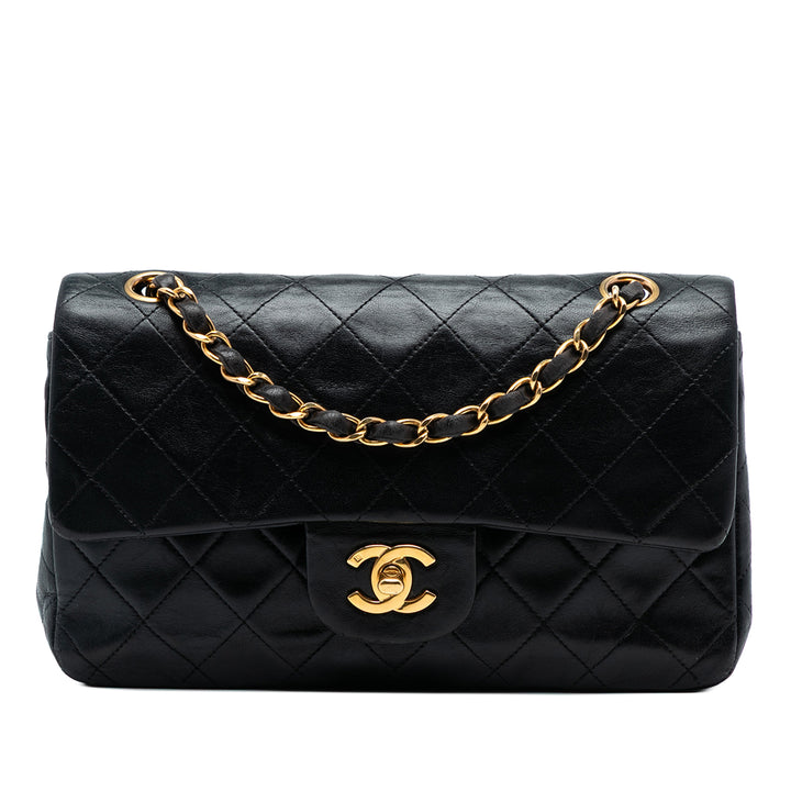 Chanel Small Classic Cuir d’agneau Double rabat – GABY PARIS Authentique