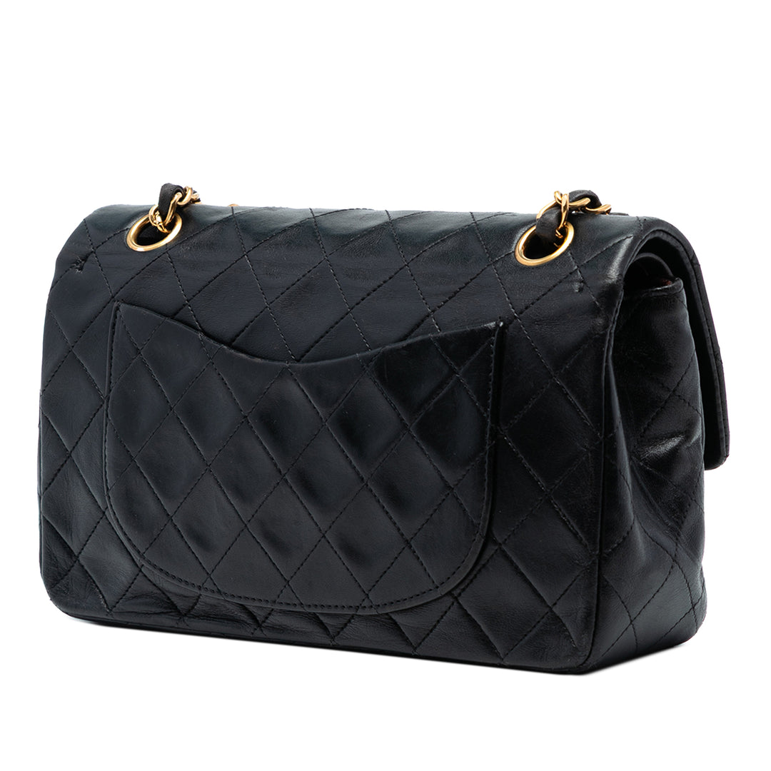 Chanel Small Classic Cuir d’agneau Double rabat – GABY PARIS Authentique