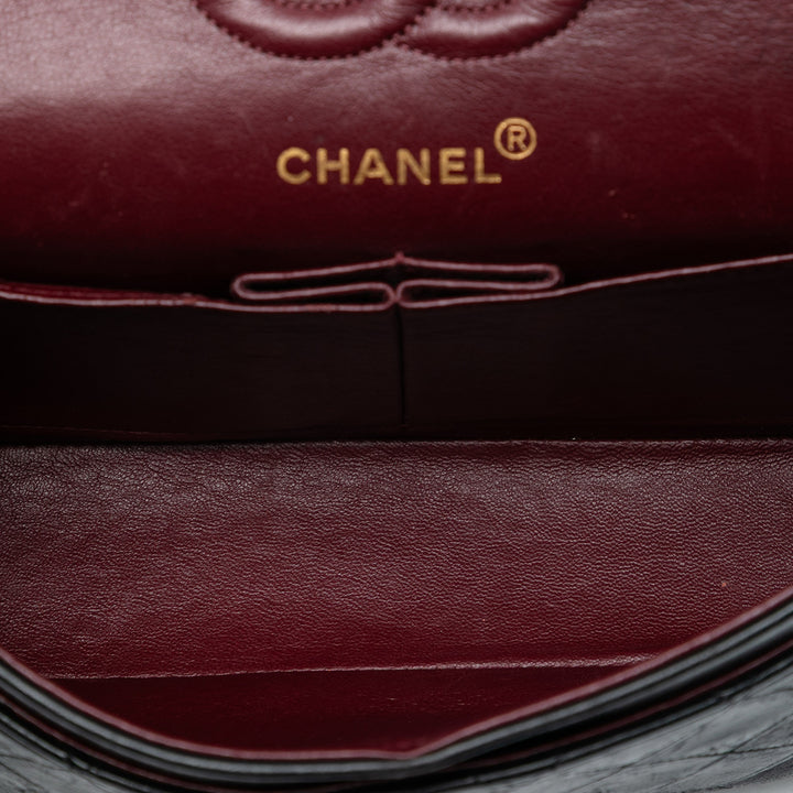 Chanel Small Classic Cuir d’agneau Double rabat – GABY PARIS Authentique