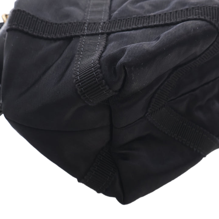 Grosgrain Lifestyle Pochette avec chaîne Noir