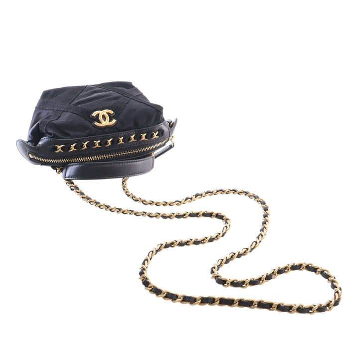 Grosgrain Lifestyle Pochette avec chaîne Noir