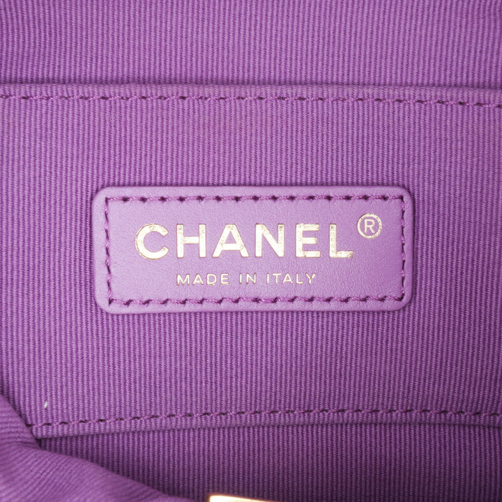 Chanel Matelassé Candy Chaîne à rabat Mini Cuir d'agneau