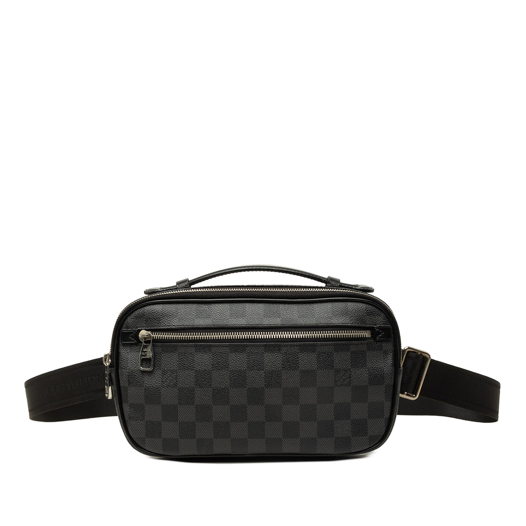 Louis Vuitton Ambler Damier Graphite Noir – vue principale – GABY PARIS