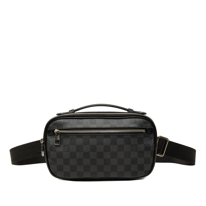 Louis Vuitton Ambler Damier Graphite Noir – vue principale – GABY PARIS