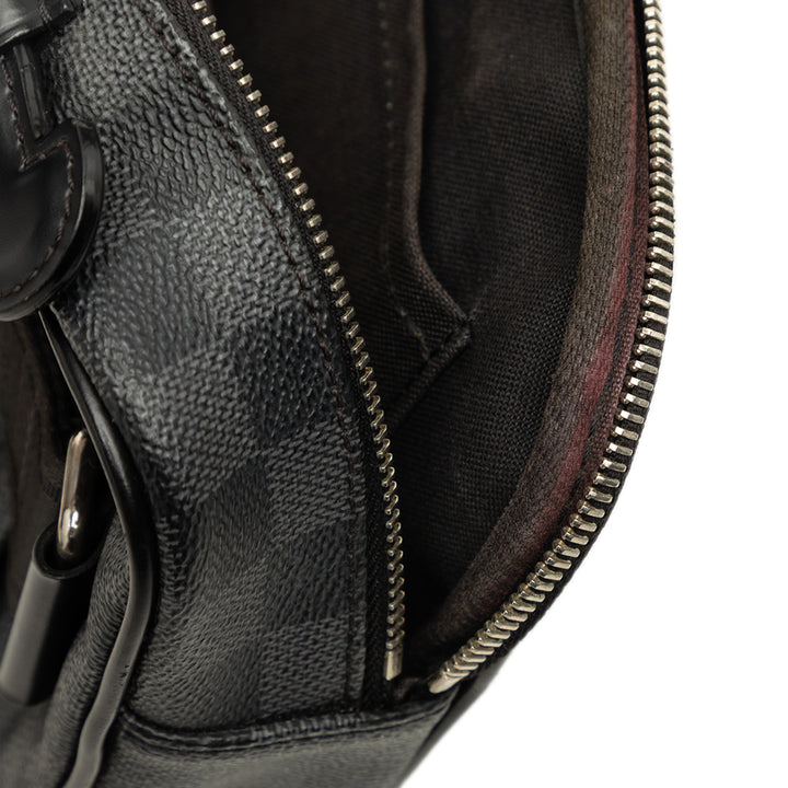 Louis Vuitton Ambler Damier Graphite Noir – vue 6 – GABY PARIS