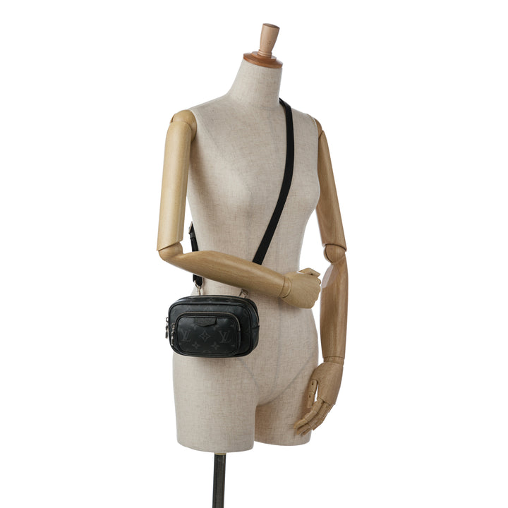 Monogram Eclipse Taigarama Outdoor Pouch Black - Gaby Paris