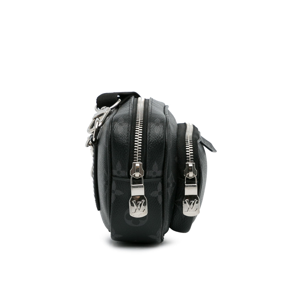 Monogram Eclipse Taigarama Outdoor Pouch Black - Gaby Paris