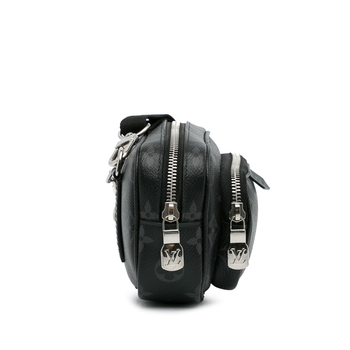 Monogram Eclipse Taigarama Outdoor Pouch Black - Gaby Paris