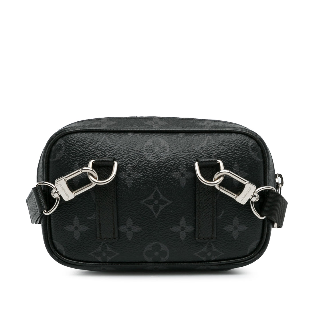 Monogram Eclipse Taigarama Outdoor Pouch Black - Gaby Paris