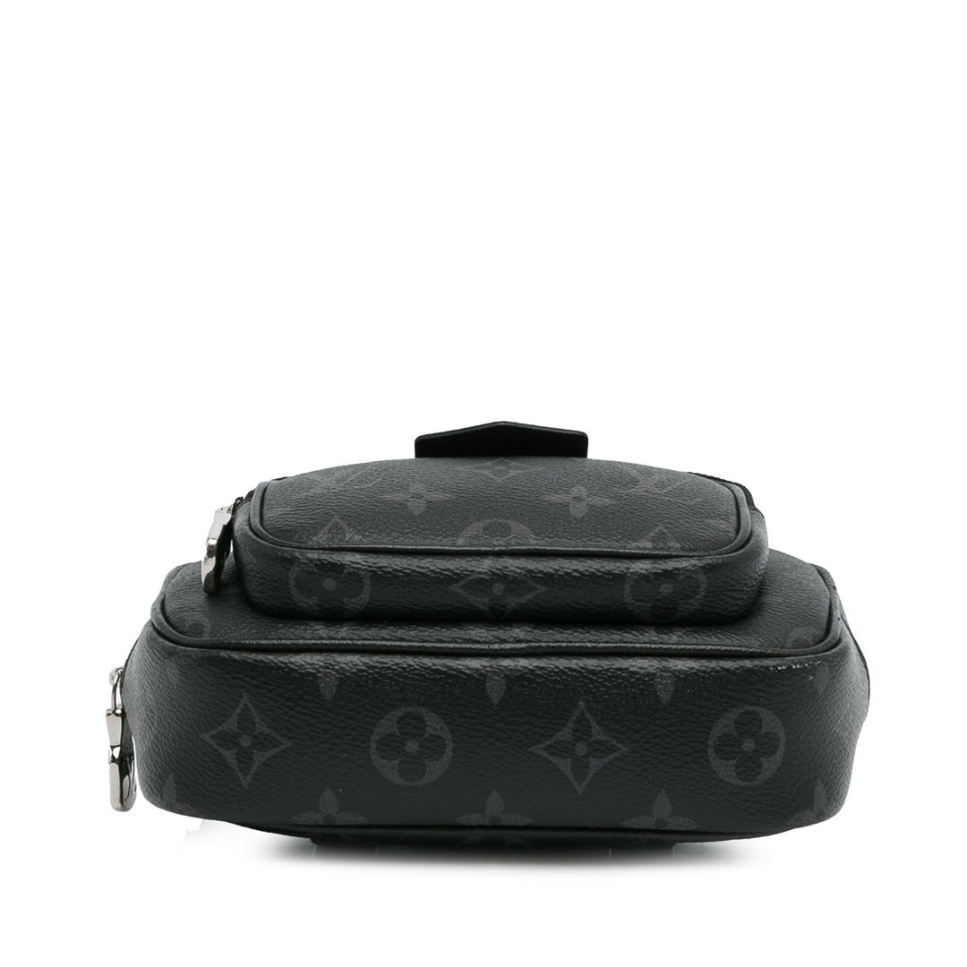 Monogram Eclipse Taigarama Outdoor Pouch Black - Gaby Paris