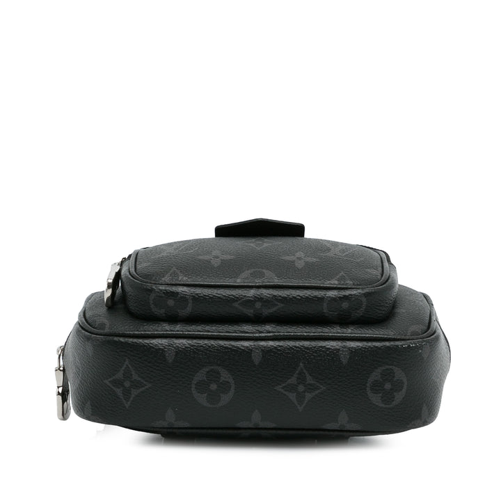 Monogram Eclipse Taigarama Outdoor Pouch Black - Gaby Paris