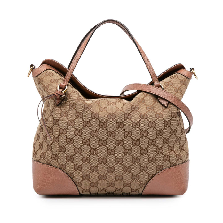 Gucci Medium GG Toile Bree Sac cartable
