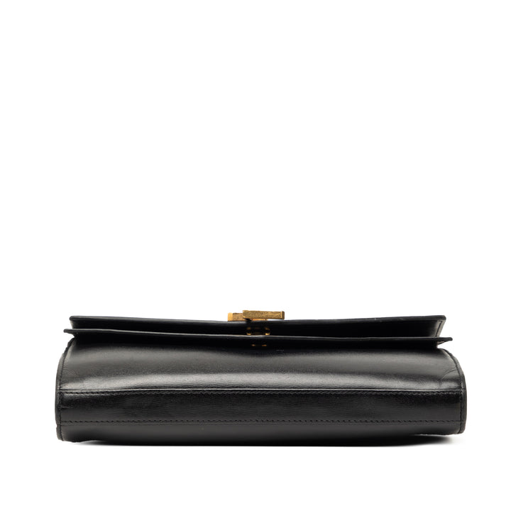 Saint Laurent Cuir Monogram Sulpice Wallet on Chain