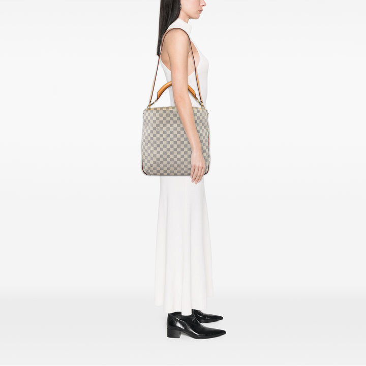 Soffi Damier Azur Blanc