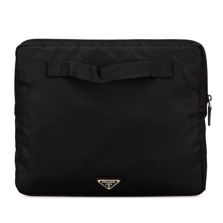 Tessuto Laptop Case Black - Gaby Paris