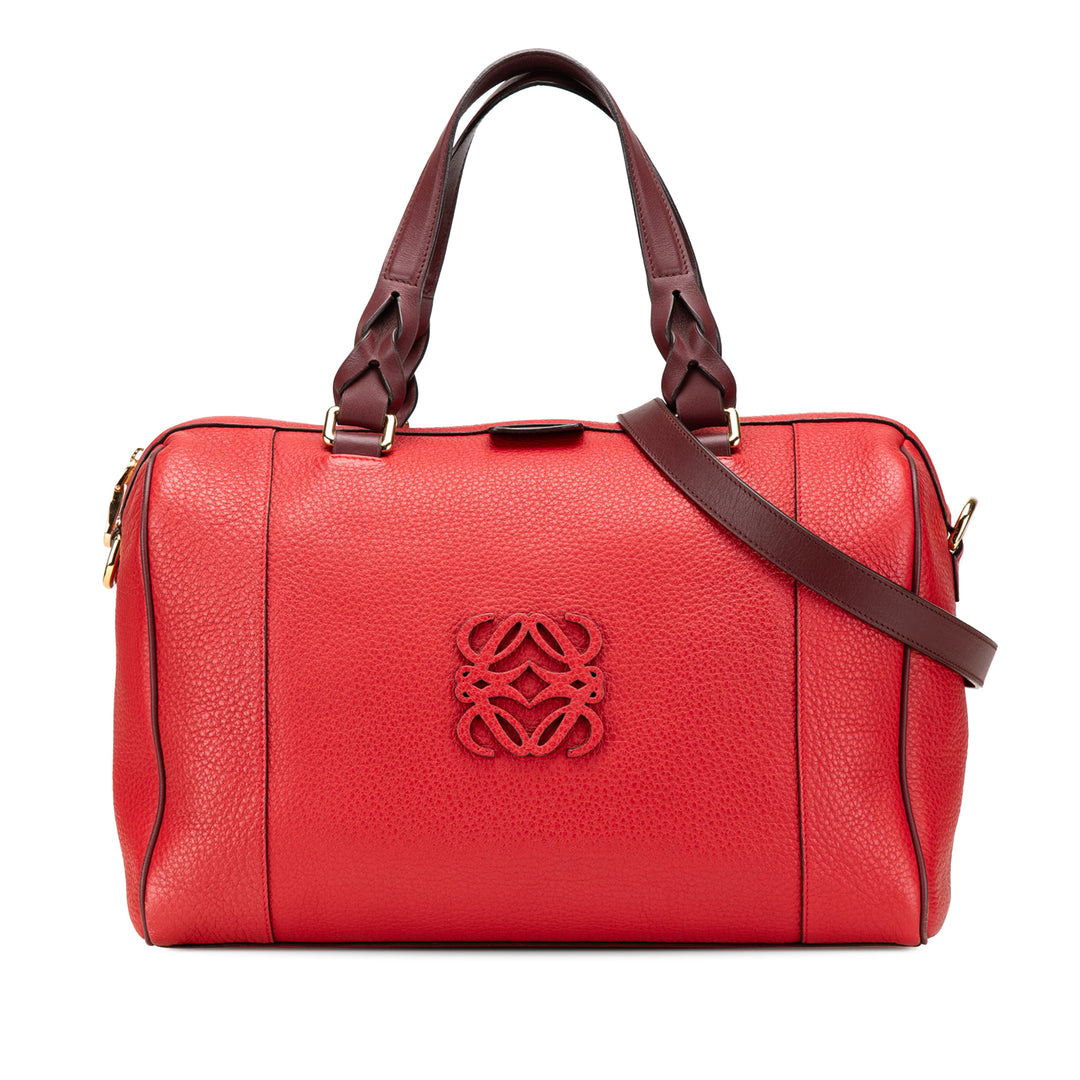 Leather Fusta 31 Red - Gaby Paris